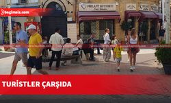 Lefkoşa Surlariçi çarşısı bayram nedeniyle turistlere emanet…