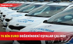 Eşyaları çalan şahsın Güney Kıbrıs’ta kaçak ikamet ettiği belirtildi