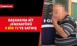 Emaneten aldığı jeneratörü satmakla suçlanan zanlı H.E. tutuklandı