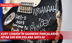 Kurt Cobain'in sahnede parçaladığı gitar "hayret verici" bir fiyata satıldı