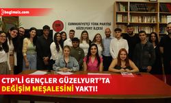 CTP Gençlik Örgütü Güzelyurt İlçesi 18’inci Olağan Kongresi yapıldı