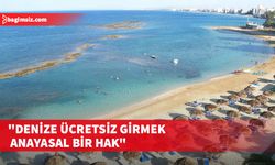 Bağımsızlık Yolu üyelerinden, “Denize ücretsiz girmek haktır” vurgusu