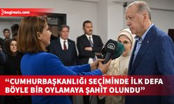 Türkiye Cumhurbaşkanı Erdoğan, seçimi değerlendirdi