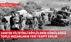 İngiltere'deki araştırmada, 1948'de Filistinlilerin gömüldüğü toplu mezarların yeri tespit edildi