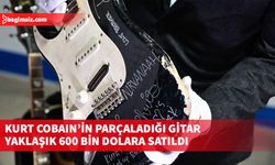 Gitarın 1990'ların başında Nirvana’nın Nevermind  albümü üzerinde çalışırken parçalandığı belirtildi