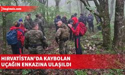 Hırvatistan'da ormanlık alanda kaybolan küçük uçağın enkazına ulaşıldı