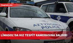 Seyyar hız tespit kamerası aracına maskeliler saldırdı, bir kişi yaralandı