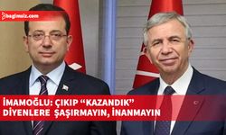 İBB Başkanı Ekrem İmamoğlu, Kılıçdaroğlu’nun yüzde 49; Erdoğan’ın yüzde 45 civarında oy oranına sahip olduğunu söyledi