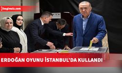 Türkiye Cumhurbaşkanı Erdoğan, Saffet Çebi Ortaokulu’nda oy verdi