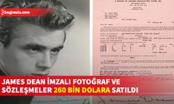 Yıldızın kariyeri boyunca rol aldığı Cennetin Doğusu’nun kontratı yaklaşık 23 bin dolara alıcı buldu