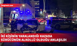 Alkollü sürücü kırmızı ışıkta geçti, kazaya neden oldu