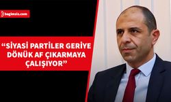 HP Genel Başkanı Özersay, meclisteki siyasi partilerin mali hesaplarını vermede sıkıntı yaşadığı savundu