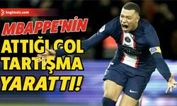 Kylian Mbappe'nin Lorient'e attığı gol tartışma yarattı