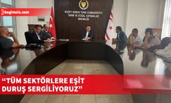 Bakan Oğuz Süt Ürünleri İmalatçıları Birliği’ni kabul etti