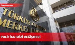 Türkiye Cumhuriyeti Merkez Bankası politika faizini yüzde 8,50’de sabit bıraktı