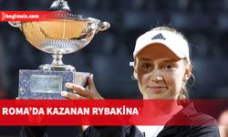 Roma Açık Tenis Turnuvası’nı tek kadınlarda Kazak Elena Rybakina kazandı