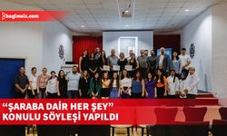 KAÜ ve JCI Kuzey Kıbrıs iş birliğinde "Şaraba Dair Her Şey“ konulu söyleşi yapıldı