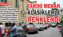 “12. Telsim Klasik Otomobil Sergisi” Lefkoşa Arasta’da yapıldı