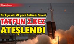 Türkiye'nin ilk yerli balistik füzesi Tayfun 2.kez ateşlendi