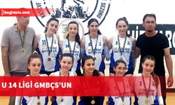 Voleybolda U14 Kızlar Ligini Gazimağusa Belediyesi Çamlıkspor birinci bitirdi