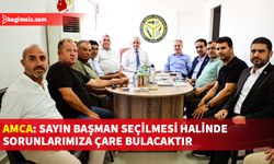 UBP Milletvekili Adayı Ali Başman, KOOP-SEN ile Taşeronlar Birliği'ni ziyaret etti