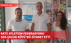 KKTC Atletizm Federasyonu  ile SOS arasında yapılabilecek ortak çalışmalar ele alındı