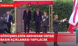 Türkiye Cumhurbaşkanı Erdoğan, Cumhurbaşkanlığı’nda resmi törenle karşılandı