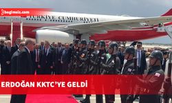 Türkiye Cumhuriyeti Cumhurbaşkanı Erdoğan KKTC’ye geldi