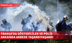 12 jandarma ve bir gösterici yaralandı