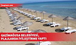 Plajlar temizlendi, ekipmanlar yenilendi