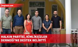 Kimliksizler Derneği elçiliklerle görüşüp Halkın Partisi'ni ziyaret etti