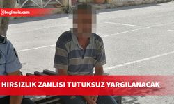 Balıkesir’de hırsızlık yaparken suçüstü yakalanan H.K. yeniden mahkemeye çıkarıldı