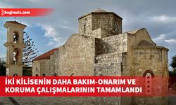 Girne ve Güzelyurt’ta bulunan Panagia Hriselusa ve Aziz Antonio Kiliselerinin çalışmaları tamamlandı