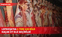 Haspolat’ta tasarruflarında bin 126 kiloluk gümrüğe bildirilmemiş et bulunan zanlılar Ö.Ö. ile B.S. tutuklandı