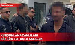 Mağusa’da bir oto galeriyi kurşunladıkları gerekçesiyle tutuklanan zanlılar mahkemeye çıkarıldı