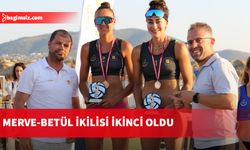 Merve Çelebi-Betül Çetin ikilisi Pro Beach Tour Balıkesir Ören Etabı’nda ikinci geldi