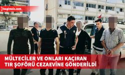 Mağusa Limanı’nda tır dorsesinde tespit edilen 4 Suriye uyruklu şahıs ve tır şoförü mahkemeye çıkarıldı   