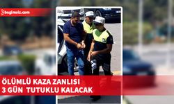 Motosiklet sürücüsünün hayatını kaybettiği trafik kazasında zanlı durumunda olan sürücü mahkemeye çıkarıldı  