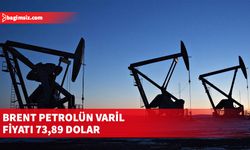 Brent petrol kapanışa göre yüzde 1,20 azalışla 73,89 dolar oldu