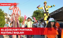 45. Güzelyurt Portakal Festivali, renkli görüntülere sahne oluyor