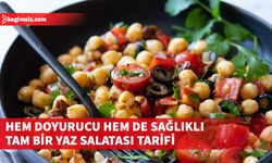  Hem doyurucu hem de sağlıklı tam bir yaz salatası tarifi