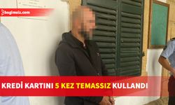 Lefkoşa Fuar Alanı’nda düşürülen kredi kartıyla 2 bin 120 TL harcama yapan bir kişi tutuklandı