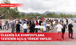 Avrupa Birliği finansmanıyla kurulan LAÇ Belediyesi Kompost Üretim Tesisinin açılışı yapıldı