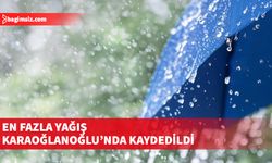 Karaoğlanoğlu’nda 6 kg yağış kaydedildi