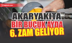 Akaryakıta yine zam yapıldı