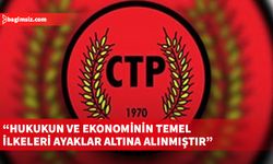 CTP, sözleşmenin, halkın kaliteli, çevreci ve ödenebilir enerji teminini risk altına soktuğunu kaydetti