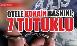 Girne'de bir otele kokain baskını ; 7 kişi tutuklandı