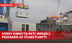 Güney Kıbrıs'ta KKTC menşeli prefabrik ev ticareti arttı