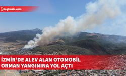 İzmir’de orman yangını