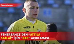 Fenerbahçe, Attila Szalai'nin transferi için TSG 1899 Hoffenheim'la görüşmelere başlandığını KAP'a bildirdi